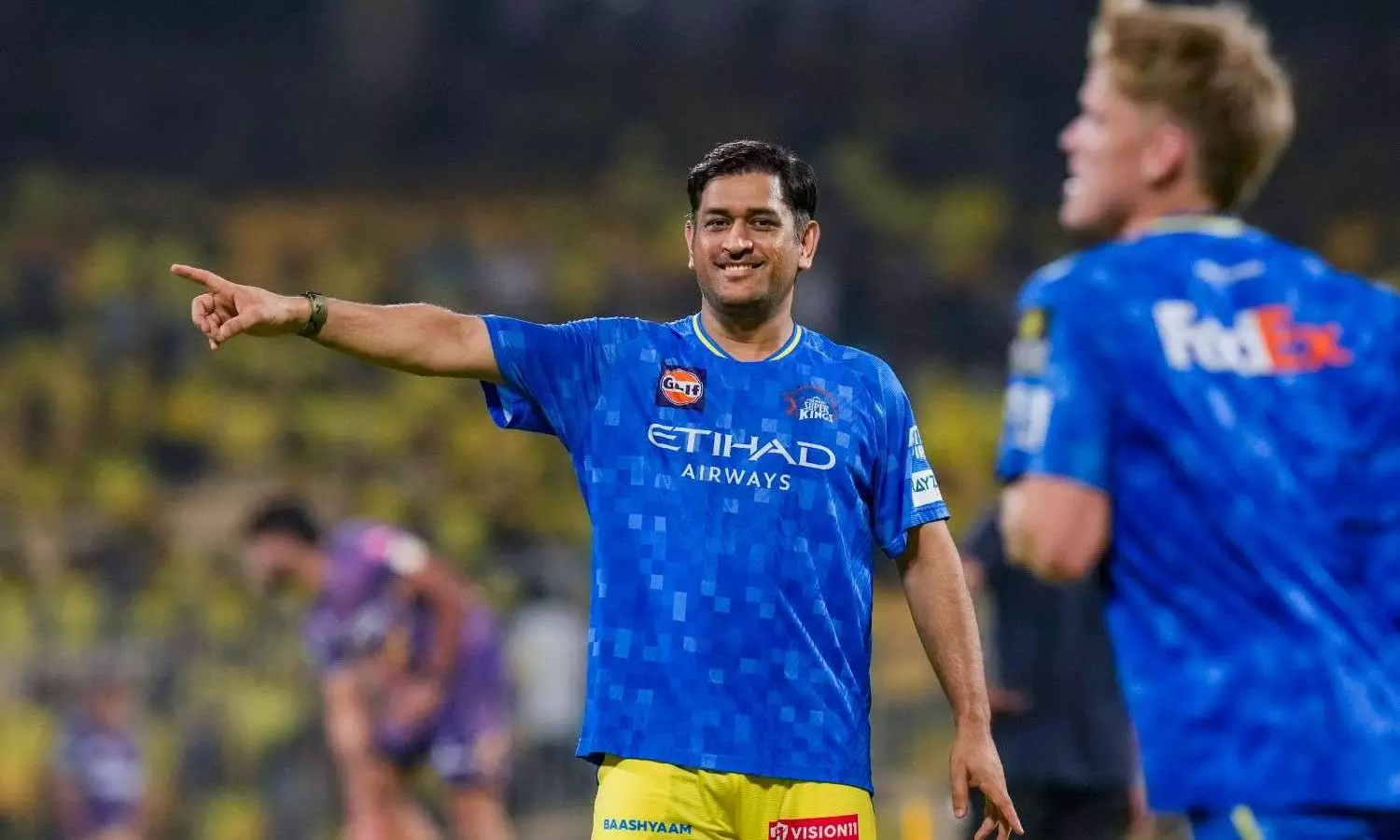 CSK captain MS Dhoni