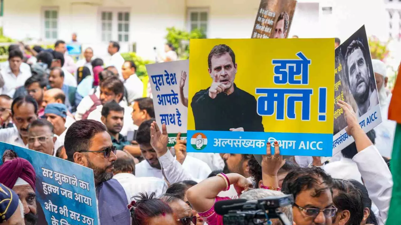 National Herald case: Congress slams Modi govt, says allegations are false