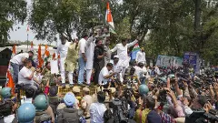 Congress protest in Delhi