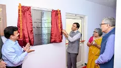 Union Sports minister Mansukh Mandaviya (3rd right) inaugurates Athlete Passport Management Unit (APMU)