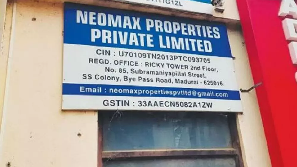 ED attaches assets worth Rs 121 crore of TN-based Neomax Properties