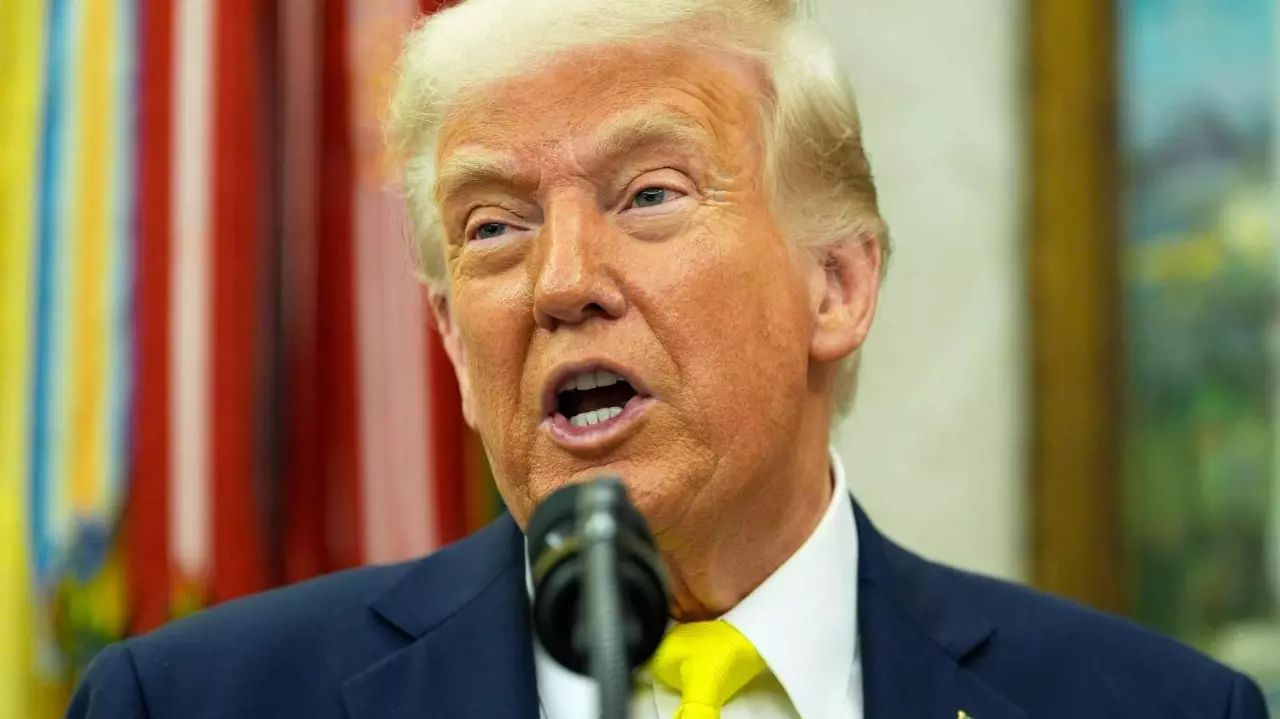 US President Donald Trump