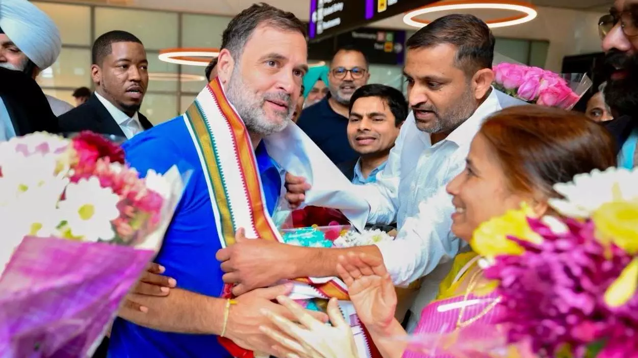 BJP calls Rahul Gandhi traitor after his EC compromised remark in US