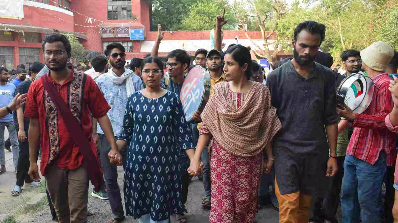 JNU students union polls: Election panel halts process, seeks police protection