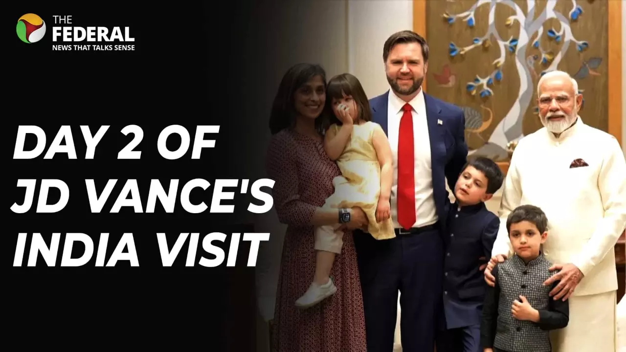 JD Vance in India | Talks with PM Modi, Jaipur tour, and more