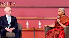 Bold reforms, enhanced capacities key to Indias growth story: FM