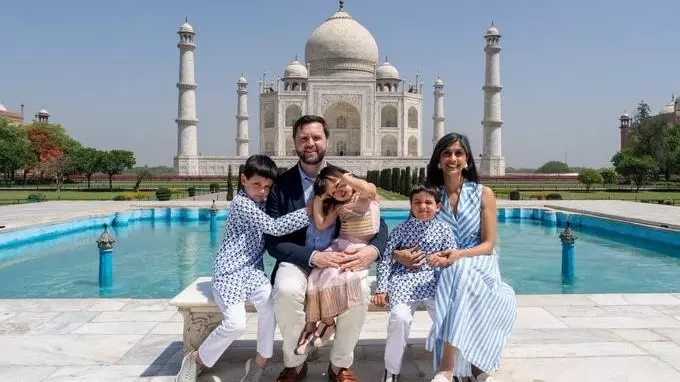 US Vice-President Vance leaves for Washington from Jaipur US Vice-President Vance leaves for Washington from Jaipur