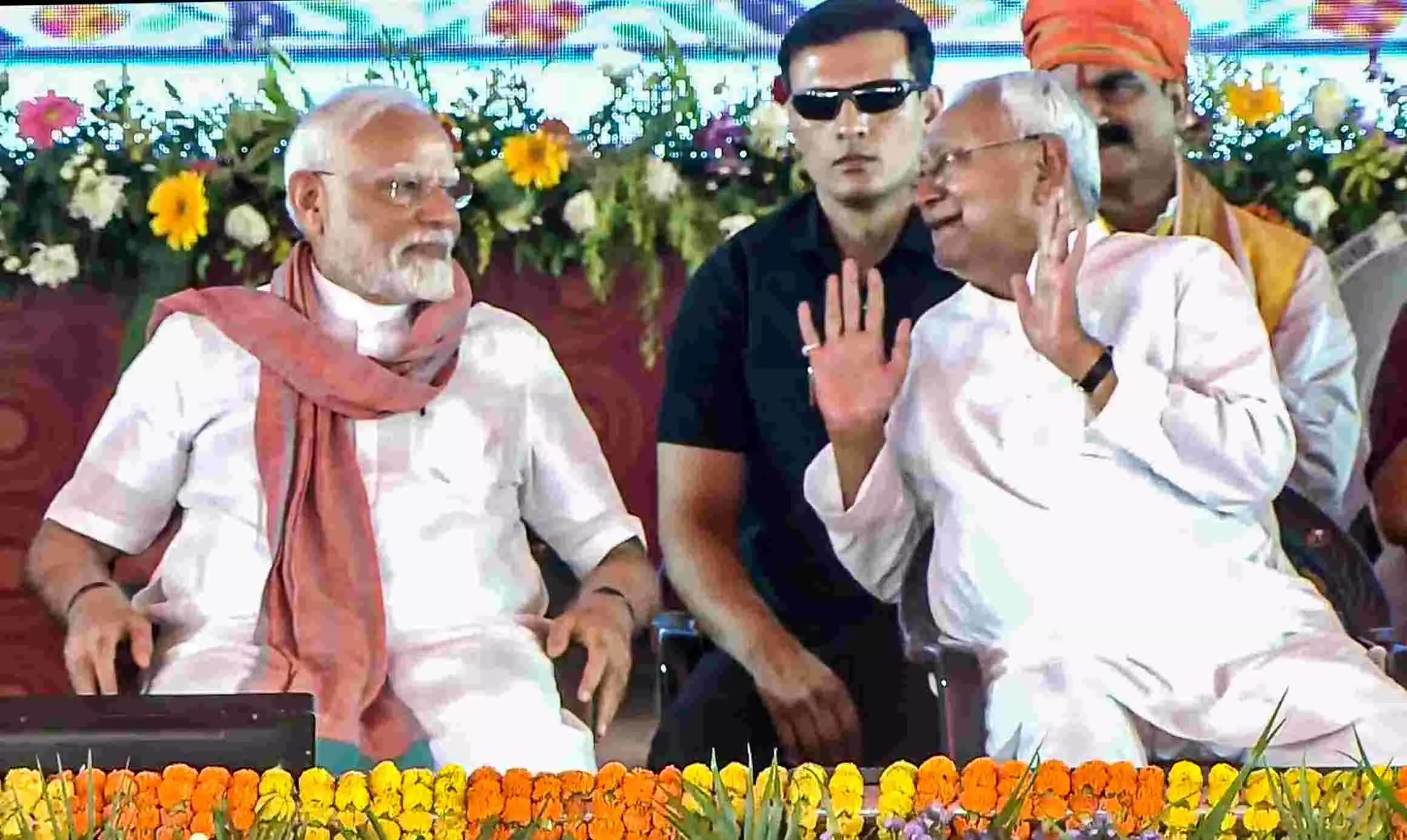 PM Modi flags off four trains, launches projects worth Rs 13,500 crore for Bihar