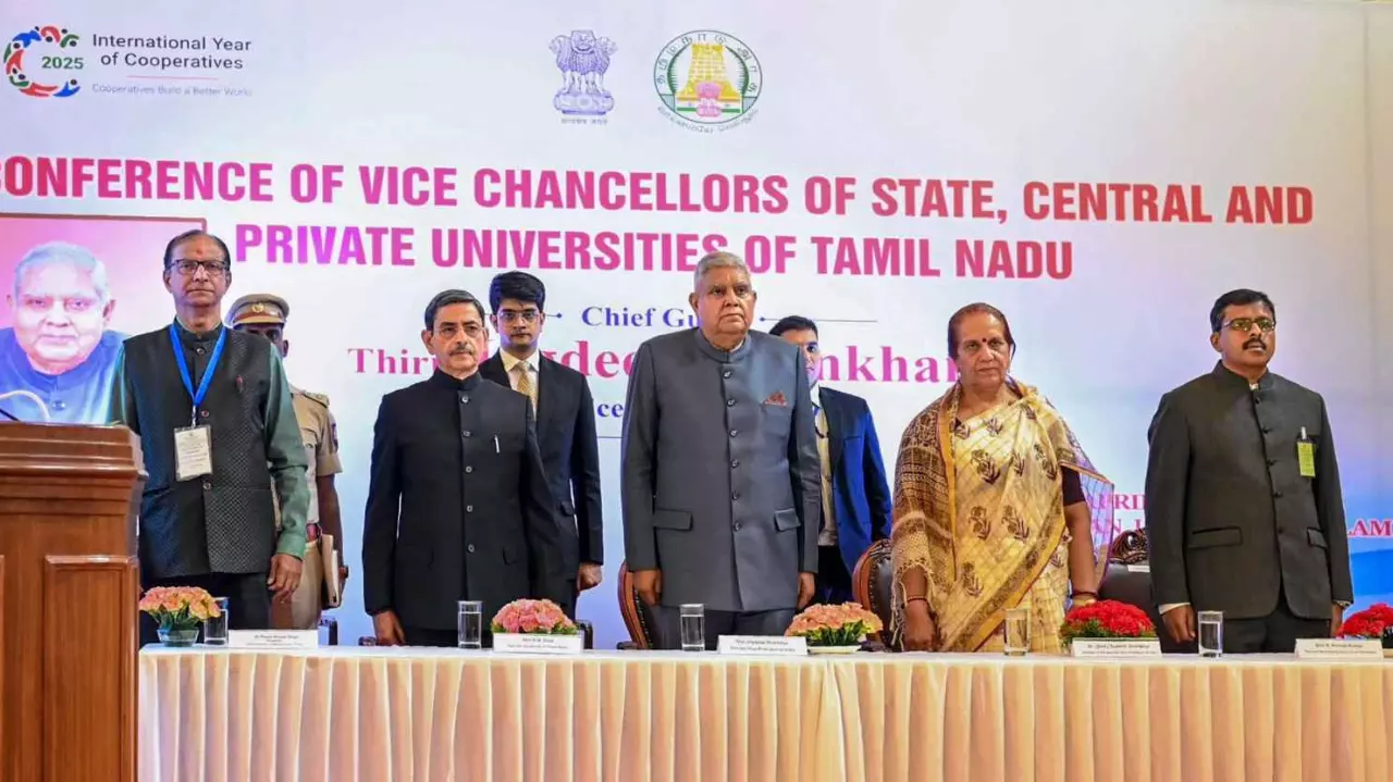 Vice Chancellors conference in Udhagamandalam (Ooty)