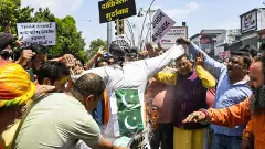 Pahalgam terrorist attack protest