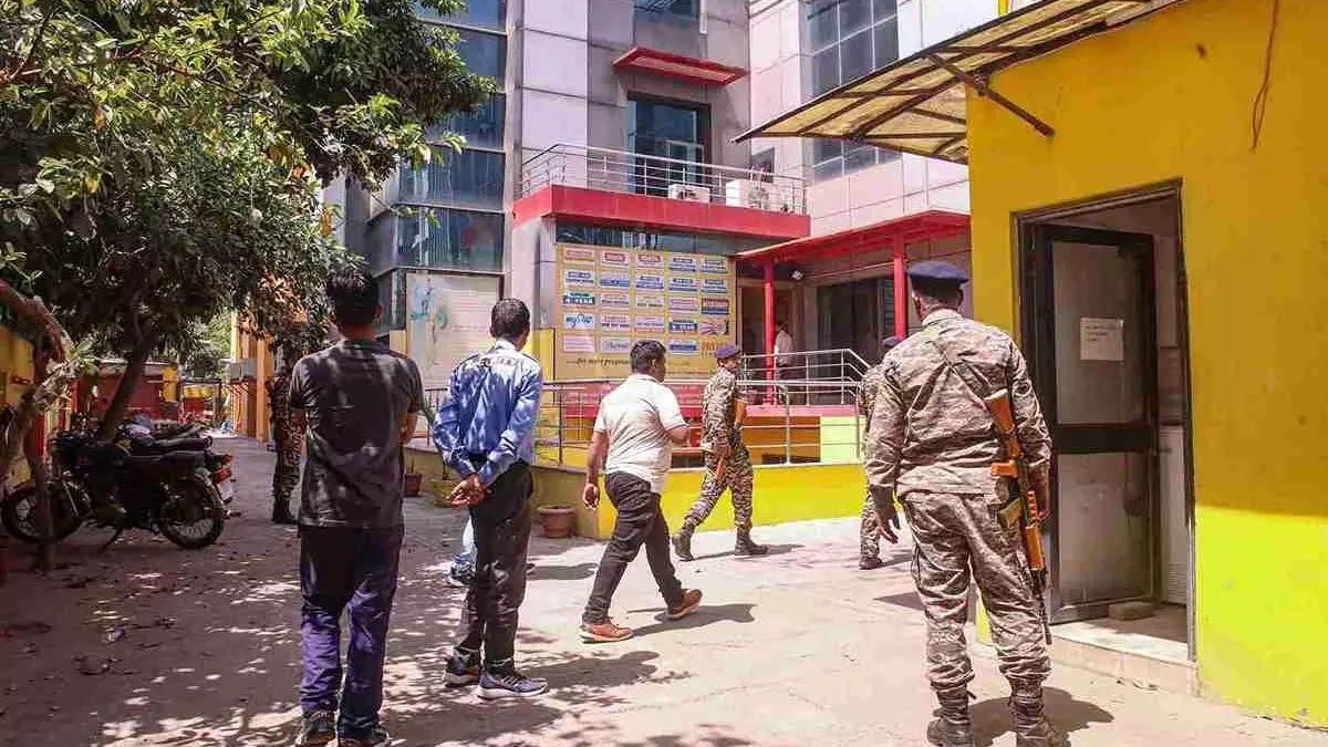 ED raids FIIT JEE PMLA case ED raids FIIT JEE PMLA case