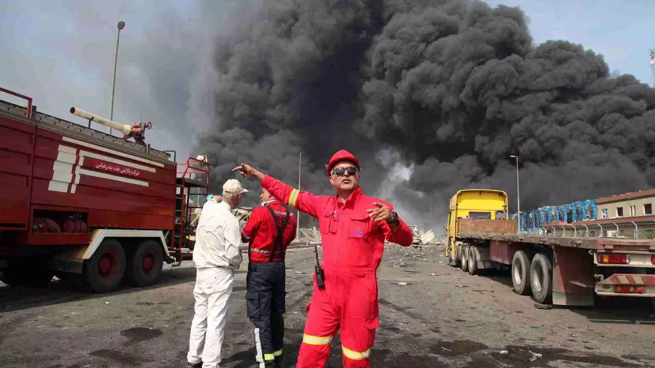 Iran port explosion
