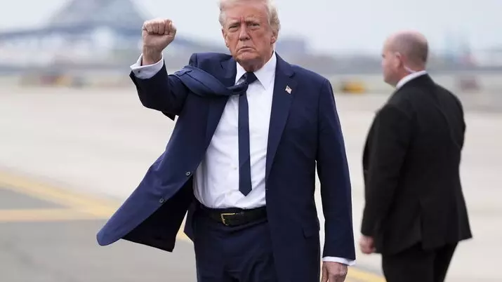 US President Donald Trump