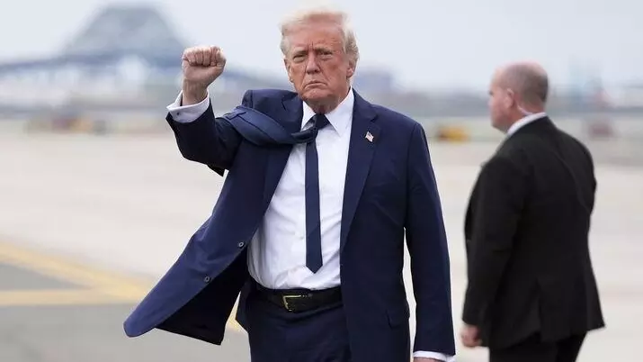 US President Donald Trump