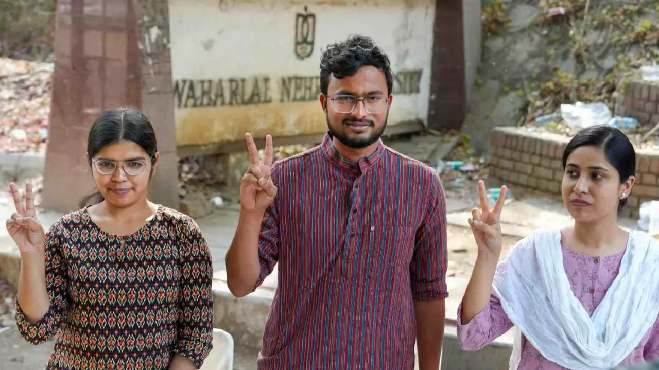 JNUSU elections winners