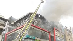 Fire at Mumbai building