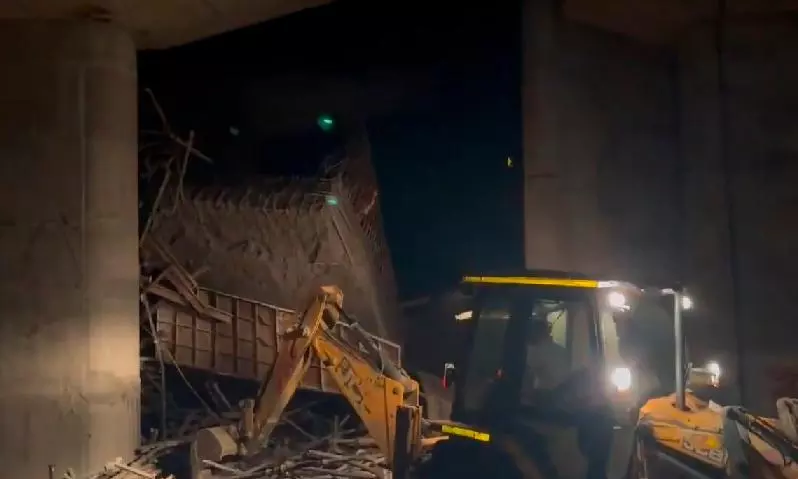 Bridge collapse in UP Bridge collapse in UP