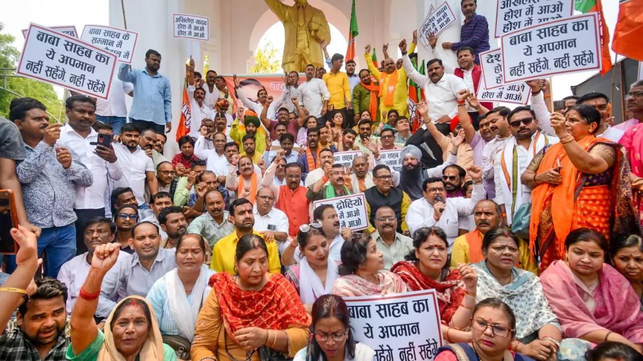 UP: SP appeals to supporters not to compare party leaders with national icons