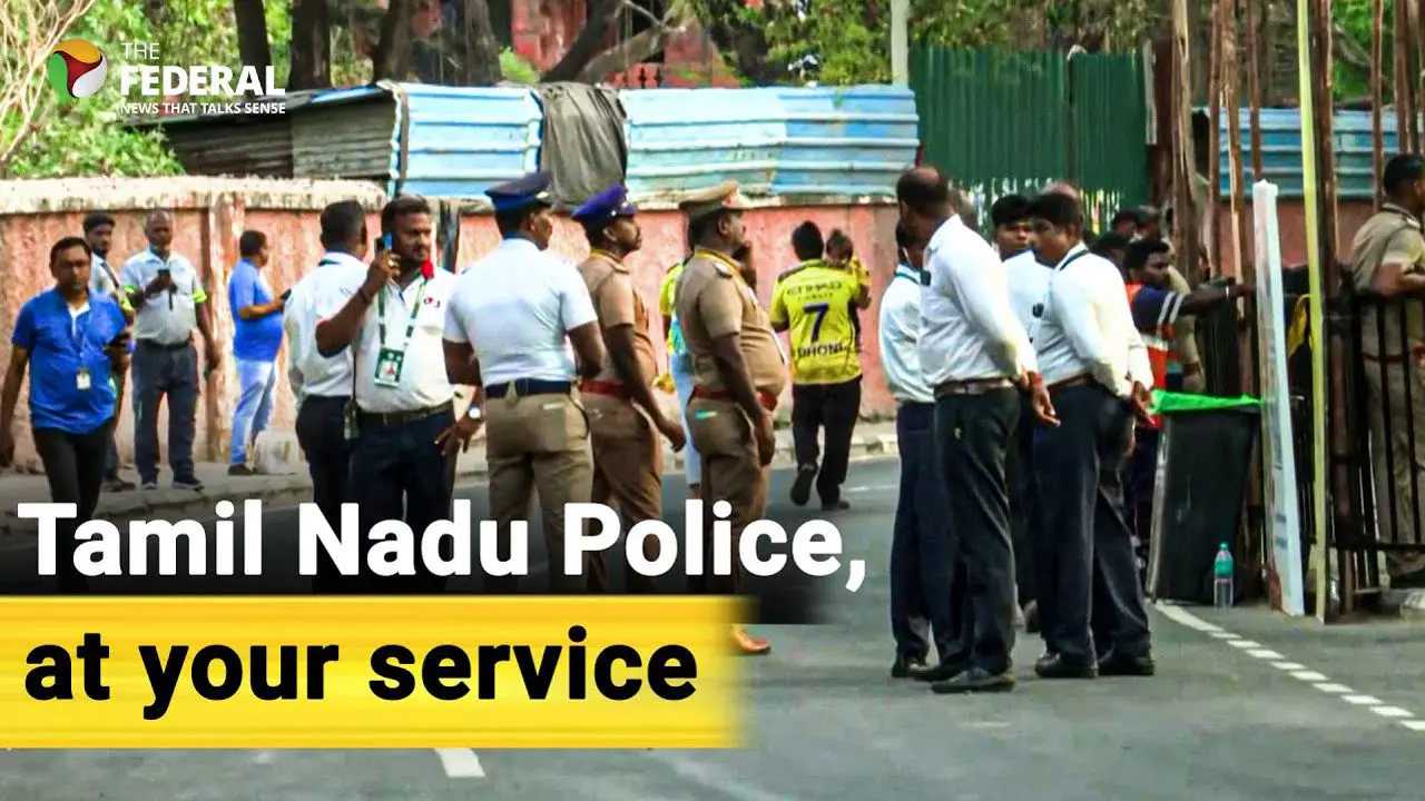 Fans or no Fans, no respite for Tamil Nadu Police Cops | IPL 2025 | CSK vs PBKS