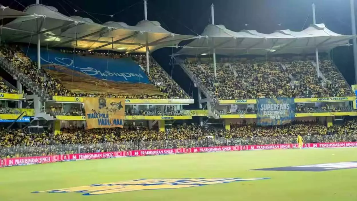 MA Chidambaram Stadium in Chennai