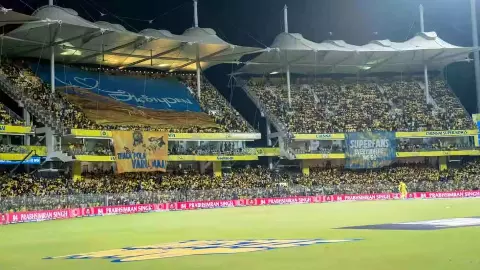 MA Chidambaram Stadium in Chennai MA Chidambaram Stadium in Chennai