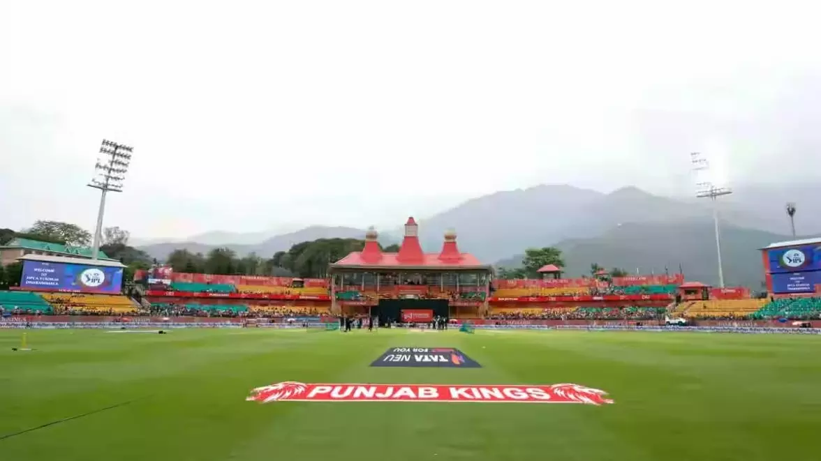 HPCA Stadium in Dharamsala