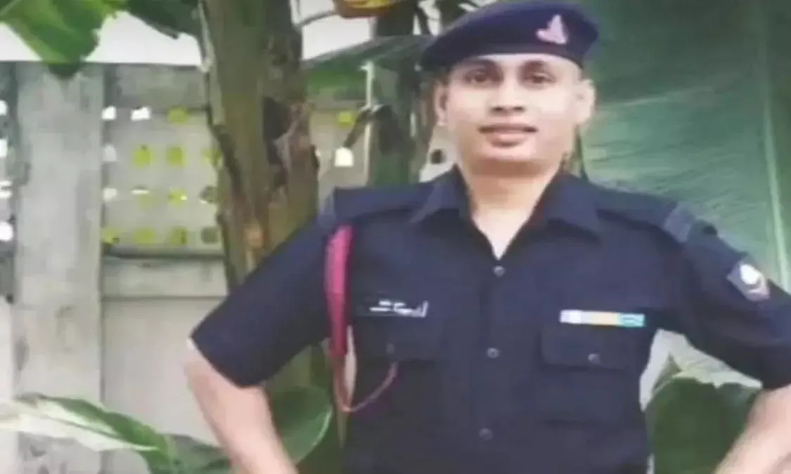 32 year-old Lance Naik Dinesh Kumar was martyred at Poonch district near the Line of Control. File Photo.