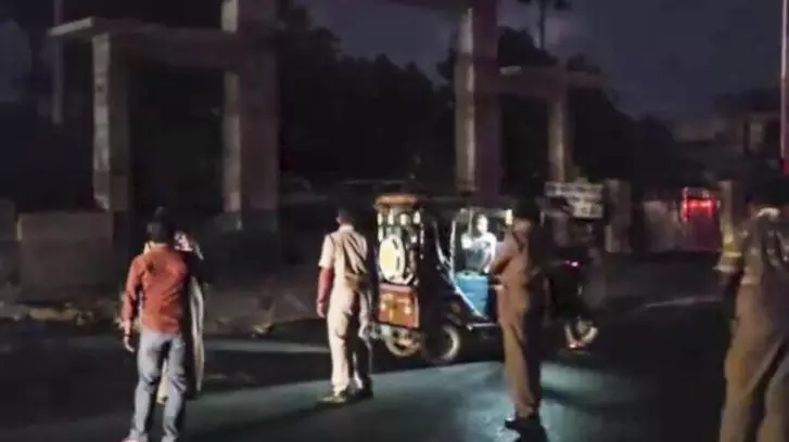 blackout in Barmer, Rajasthan