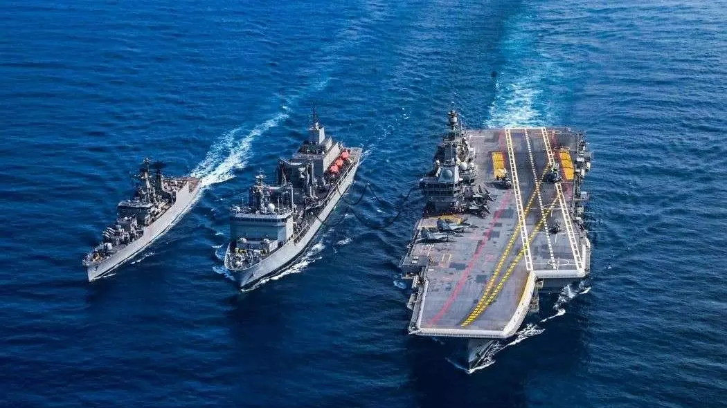 Indian Navy ships in Arabian sea
