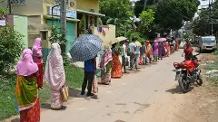 India ration queue