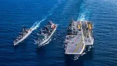 Indian Navy ships in Arabian sea