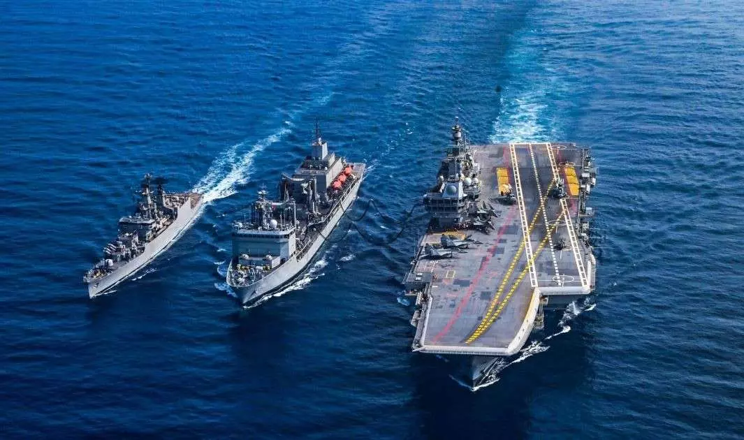 Indian Navy ships in Arabian sea