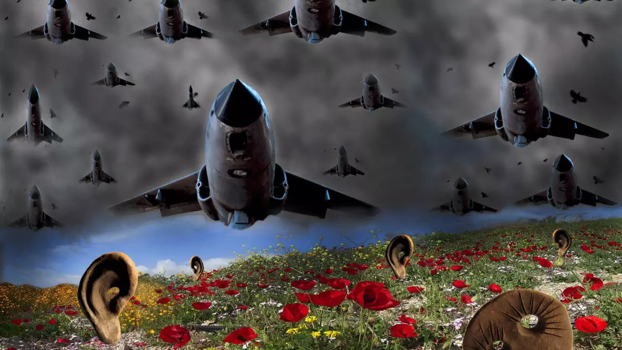 A stare at the face of war-mongers