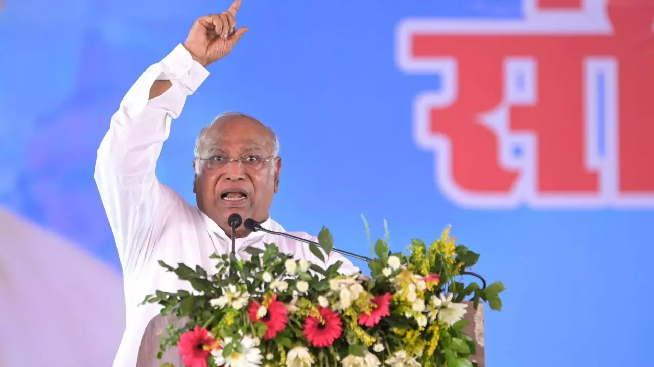 Congress President Mallikarjun Kharge