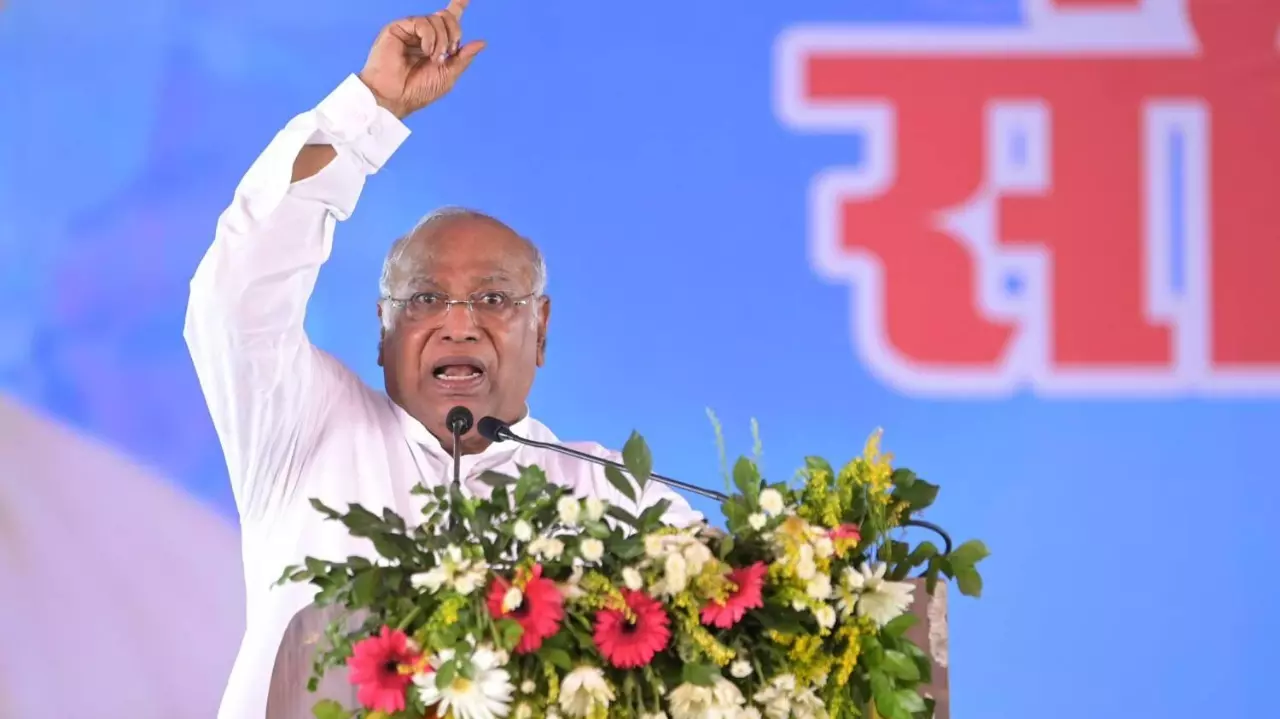 Congress President Mallikarjun Kharge