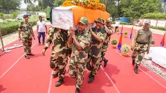 Mortal remains of BSF officer Mohammed Imtiaz reach Patna