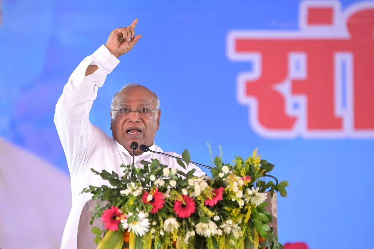 Congress President Mallikarjun Kharge