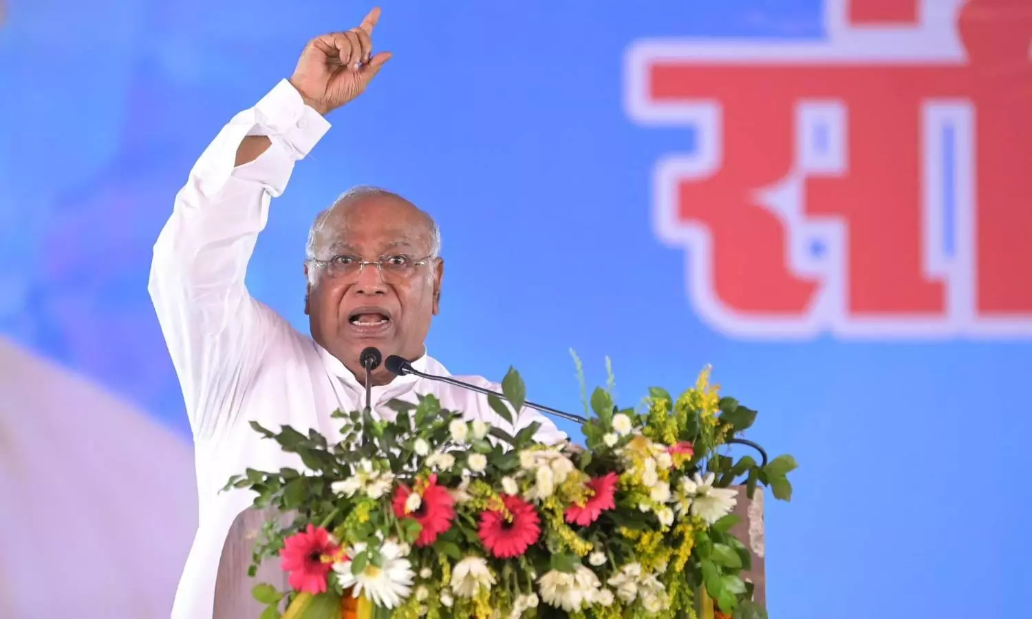 Congress President Mallikarjun Kharge