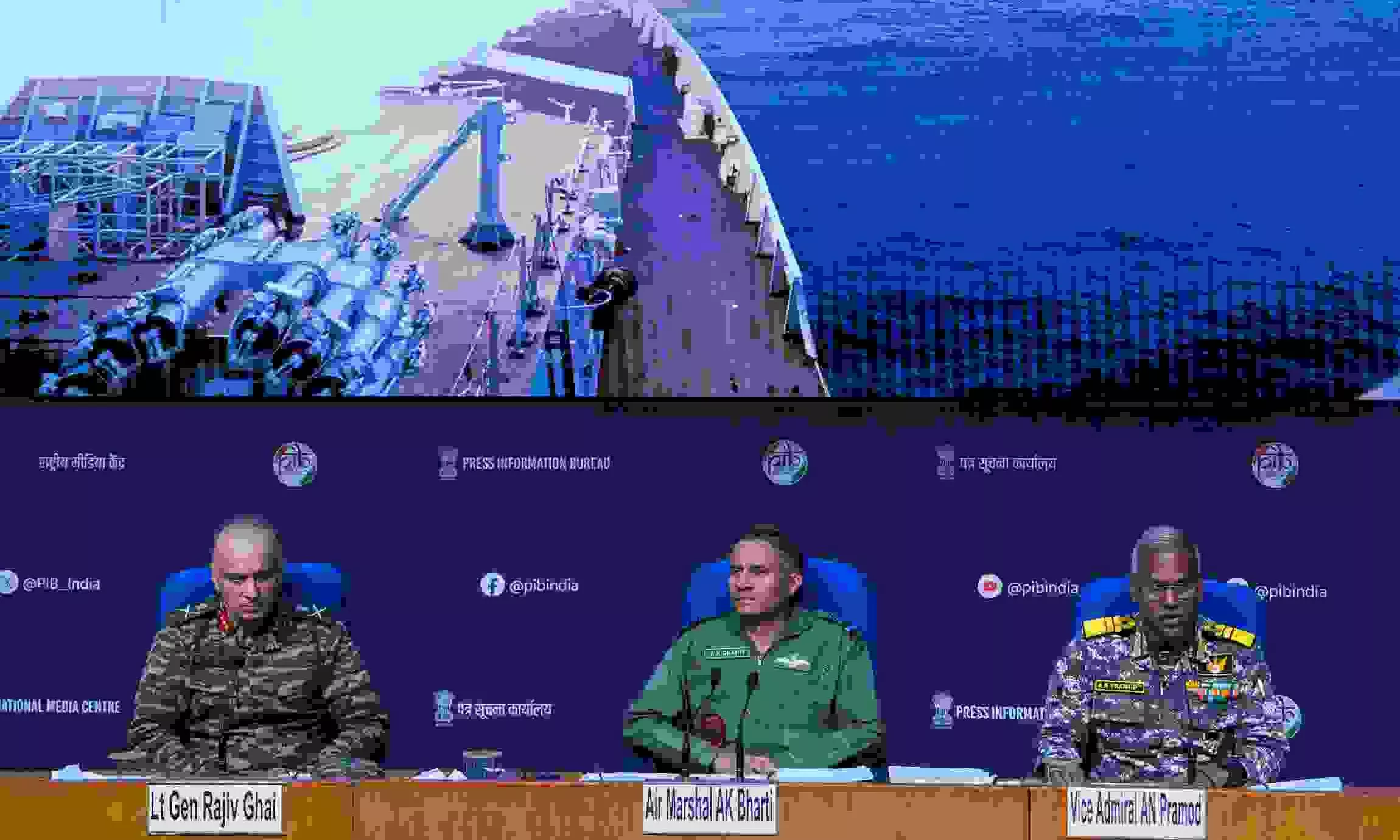 Operation Sindoor briefing Operation Sindoor briefing