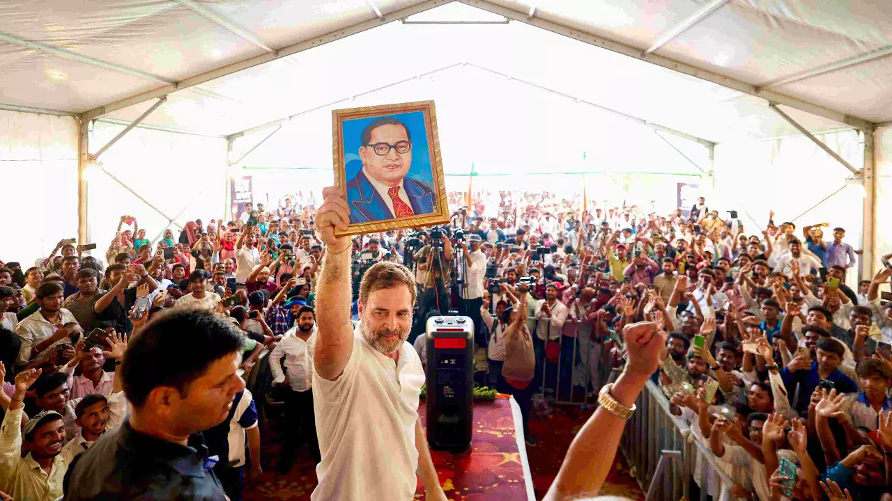 Rahul Gandhi on caste census reservations in Darbhanga