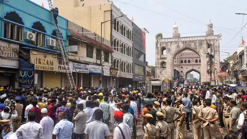Charminar fire