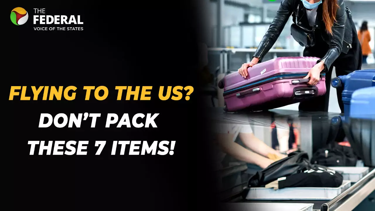 7 Items banned for travelling