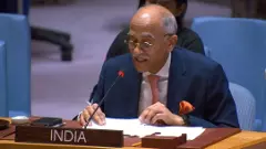 India’s Permanent Representative to the UN Ambassador Parvathaneni Harish