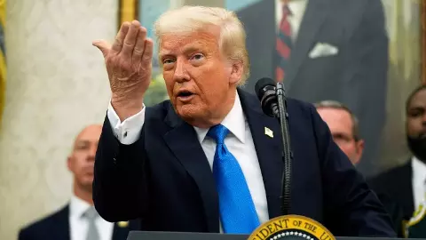 US President Donald Trump