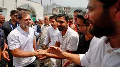 Rahul Gandhi  in J-K