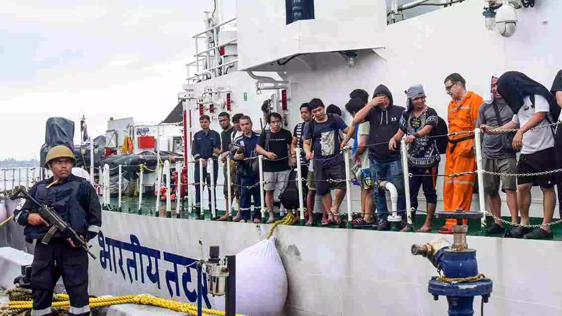 Kerala: Containers from sunken Liberian ship wash ashore, triggering fresh concerns