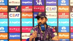 KKR captain Ajinkya Rahane