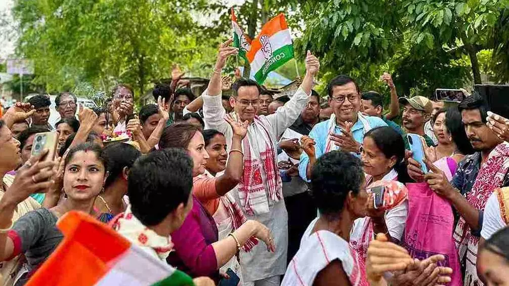 Assam Gaurav Gogoi Congress chief