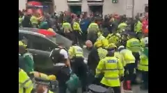 Liverpool fans hurt in car crash