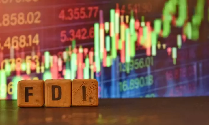 A sharp fall in net FDI inflow in FY25 shows an investment downturn in India, even as Indian GDP continues to grow, eclipsing Japan to become the fourth-largest. Photo: iStock A sharp fall in net FDI inflow in FY25 shows an investment downturn in India, even as Indian GDP continues to grow, eclipsing Japan to become the fourth-largest. Photo: iStock
